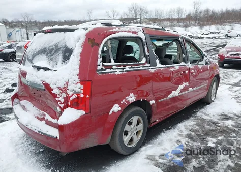 2010 Dodge Grand Caravan Sxt from USA, damaged, VIN 2D4RN5DX8AR140580